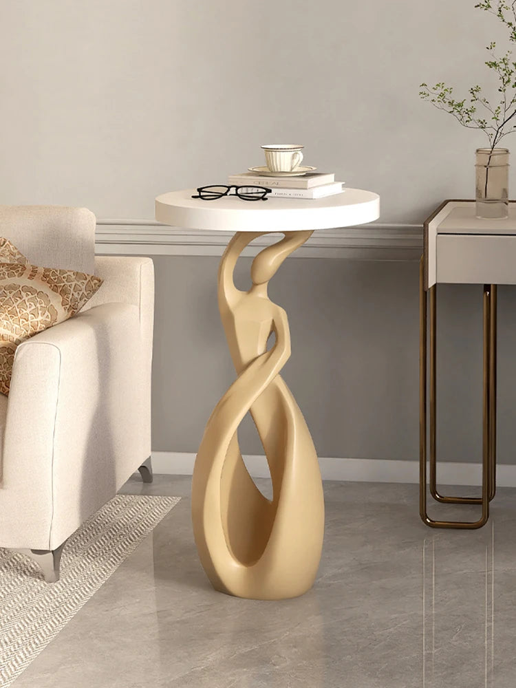 Modern Abstract Art Ornaments, Furniture, Light Luxury Living Room Coffee Table, Sofas Side Table, Corner Table, Bedside Table - 𝕄𝕮 𝕋𝕙𝕖 𝔹𝕝𝕒𝕔𝕜 𝔻𝕚𝕒𝕞𝕠𝕟𝕕