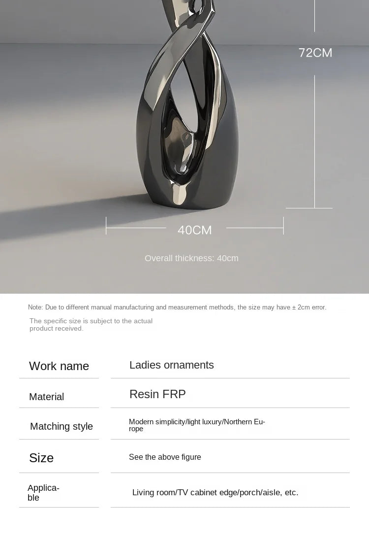 Modern Abstract Art Ornaments, Furniture, Light Luxury Living Room Coffee Table, Sofas Side Table, Corner Table, Bedside Table - 𝕄𝕮 𝕋𝕙𝕖 𝔹𝕝𝕒𝕔𝕜 𝔻𝕚𝕒𝕞𝕠𝕟𝕕