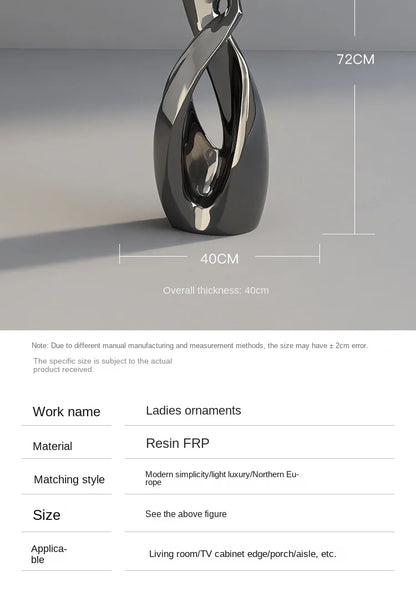 Modern Abstract Art Ornaments, Furniture, Light Luxury Living Room Coffee Table, Sofas Side Table, Corner Table, Bedside Table - 𝕄𝕮 𝕋𝕙𝕖 𝔹𝕝𝕒𝕔𝕜 𝔻𝕚𝕒𝕞𝕠𝕟𝕕