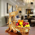 European Style Peacock Fruit Candy Plate Home Living Room Dim Sum Dry Fruit Plate Desktop Creative Storage Decoration Snack Tray - https://mohammadcollection.com