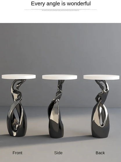 Modern Abstract Art Ornaments, Furniture, Light Luxury Living Room Coffee Table, Sofas Side Table, Corner Table, Bedside Table - 𝕄𝕮 𝕋𝕙𝕖 𝔹𝕝𝕒𝕔𝕜 𝔻𝕚𝕒𝕞𝕠𝕟𝕕