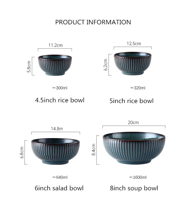 Blue kiln glaze ceramic rice salad plate from 𝕄𝕔 𝕋𝕙𝕖 𝔹𝕝𝕒𝕔𝕜 𝔻𝕚𝕒𝕞𝕠𝕟