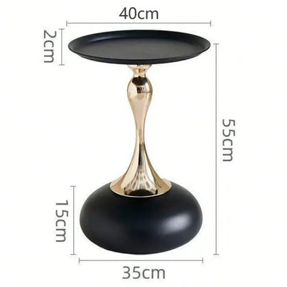 Nordic Sofa Side Table High-end Corner Tables Living Room Mini Table Balcony Coffee Tables Storage Rack Iron Bedside Table - https://mohammadcollection.com