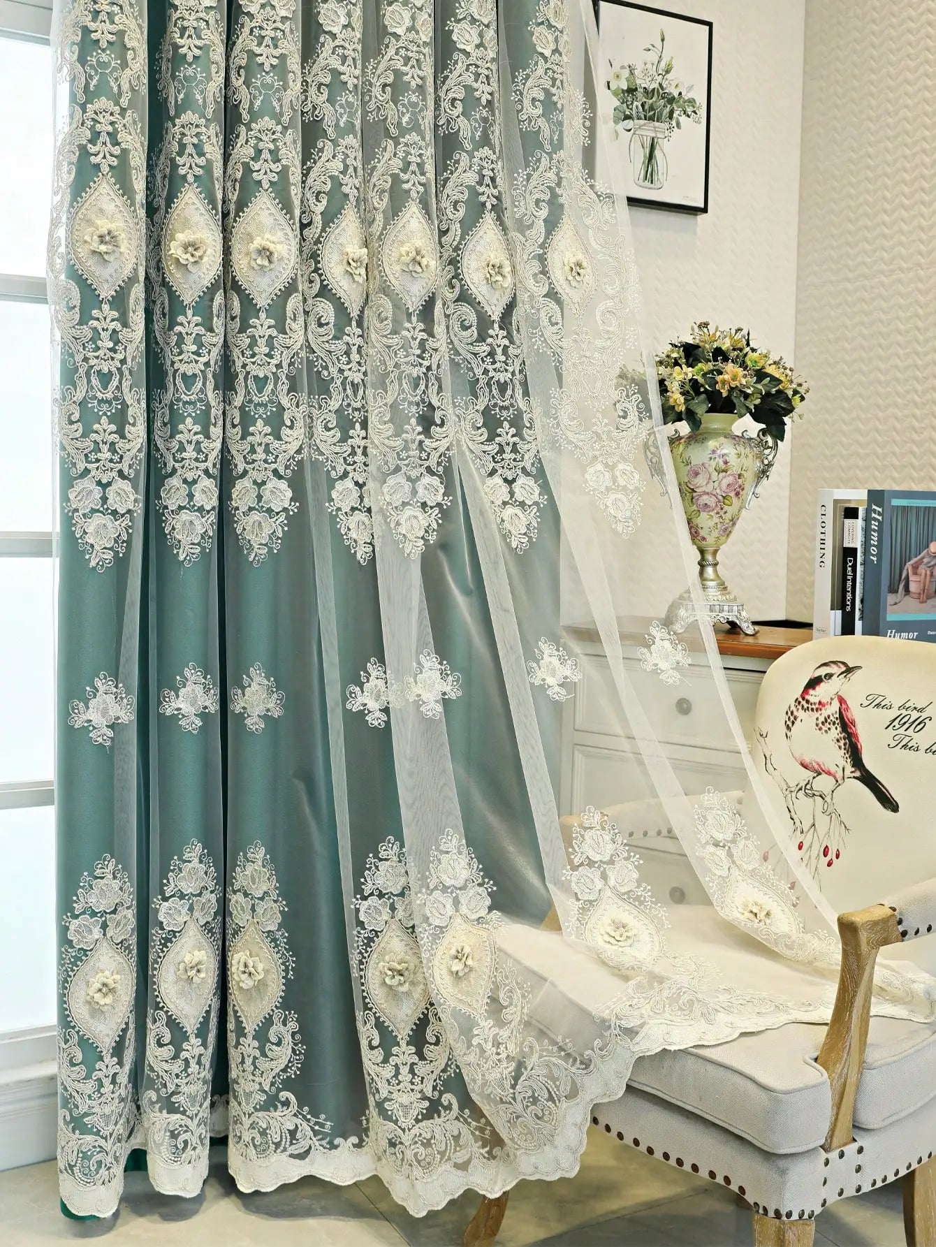 Luxury MC THE BLACK DIAMOND curtains featuring elegant fabric with subtle drape and stylish design for sophisticated window decor.