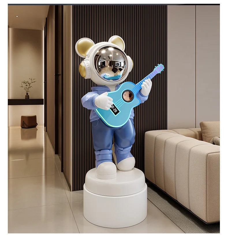 Large Astronaut Floor Decor Modern Luxury Cartoon Character Statue Sculpture Creative Living Room Decoration Housewarming Gift - 𝕄𝕮 𝕋𝕙𝕖 𝔹𝕝𝕒𝕔𝕜 𝔻𝕚𝕒𝕞𝕠𝕟𝕕
