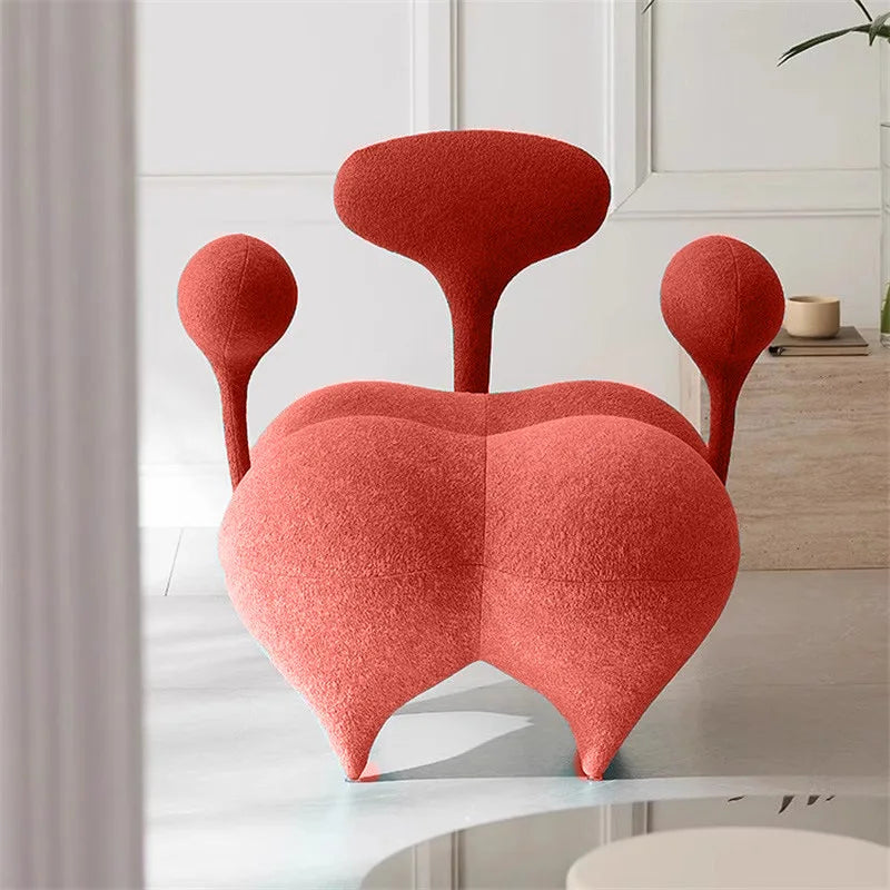 Creative Design Chair Modern Luxury Single Sofa Chair Home Living Room Bedroom Balcony Home Decor Accessories Leisure Chair - https://mohammadcollection.com