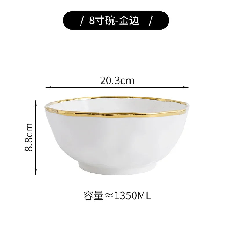 Nordic ceramic noodle and steak plates from 𝕄𝕔 𝕋𝕙𝕖 𝔹𝕝𝕒𝕔𝕜 𝔻𝕚𝕒𝕞𝕠𝕟