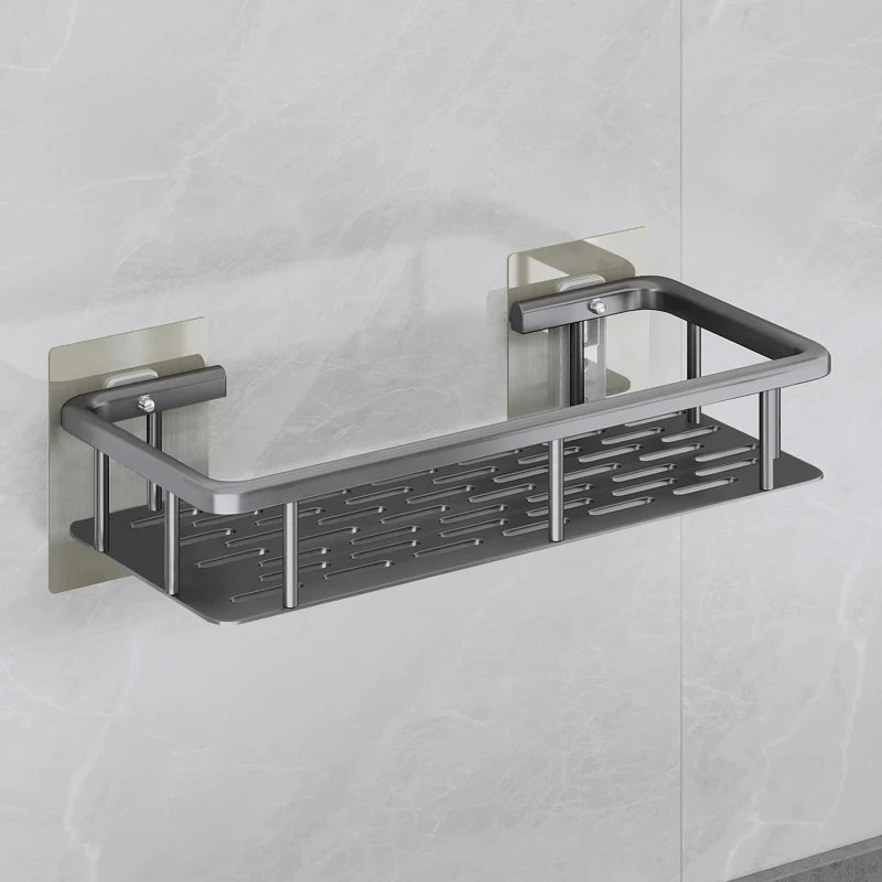 Bathroom Shelves No-drill Corner Shelf Shower Storage Rack Holder Toilet Organizer Bathroom Accessories - https://mohammadcollection.com