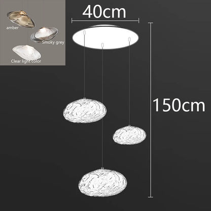 Nordic home decoration, stair chandelier, living room bedroom and dining room Pendant lights, ceiling light, indoor lighting