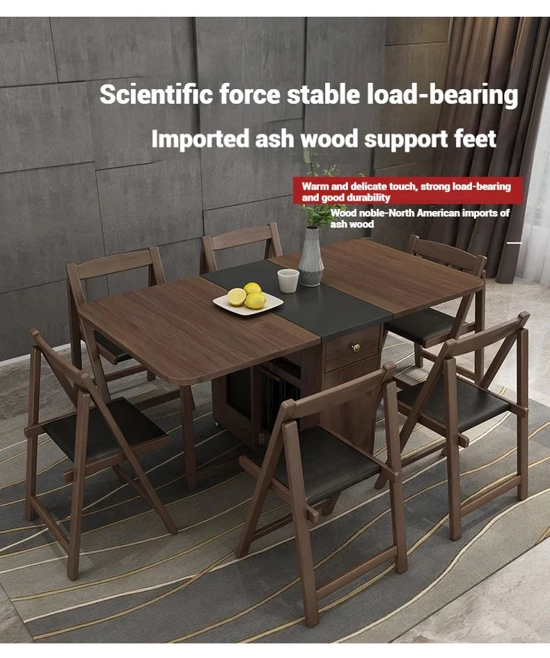 Folding children's study and dining table by MC THE BLACK DIAMOND, made of wood, suitable for kids' rooms and parties.