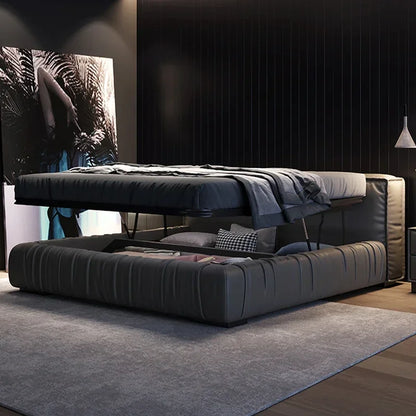 Loft Multifunctional Bed Storage Modern Massage Headboards Children Bed Furniture - https://mohammadcollection.com