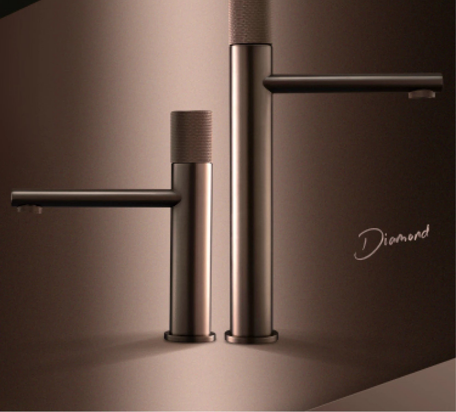 Brass black bathroom faucet round hand washing toilet table under high-end hotel hot and cold faucet - https://mohammadcollection.com
