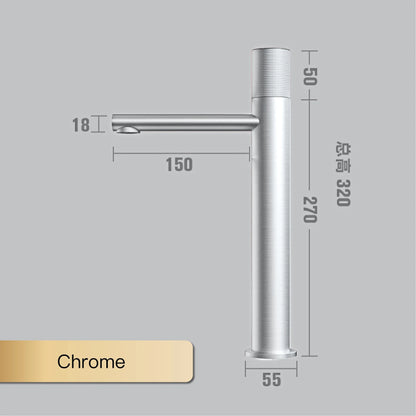 Brass black bathroom faucet round hand washing toilet table under high-end hotel hot and cold faucet - https://mohammadcollection.com