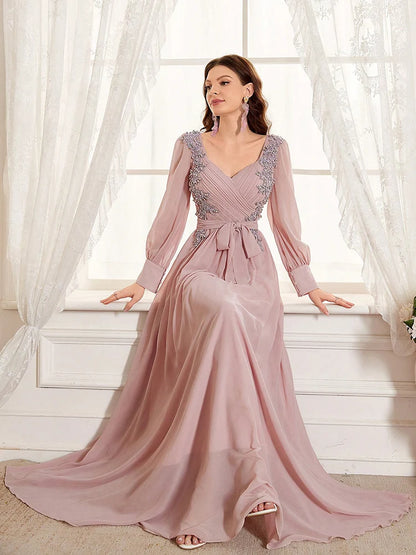MC Women Luxury Elegant Formal Party Evening Bridesmaid Dress