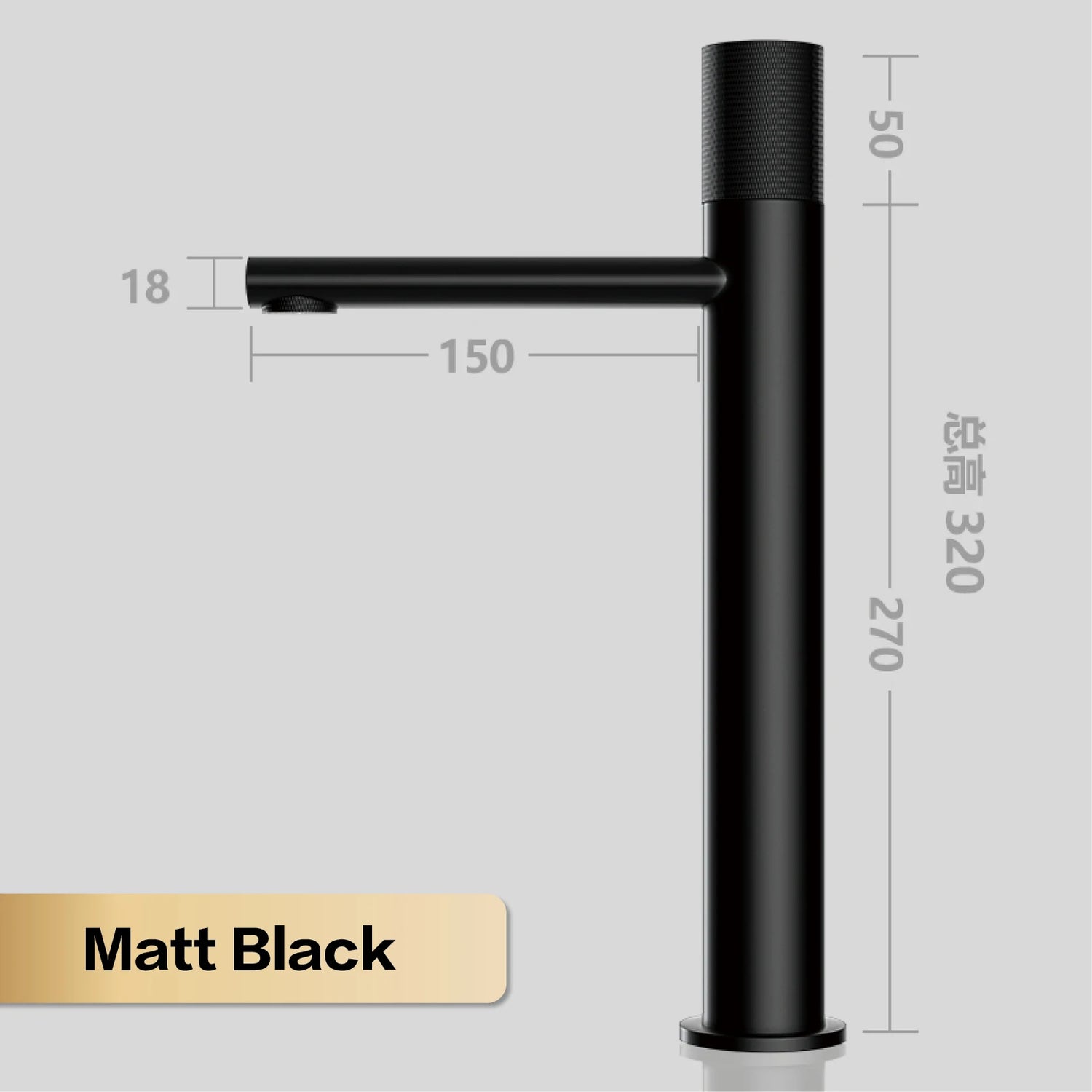 Brass black bathroom faucet round hand washing toilet table under high-end hotel hot and cold faucet - https://mohammadcollection.com