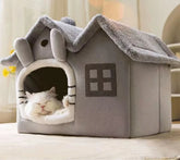 Foldable puppy house by MC THE BLACK DIAMOND, small dog kennel and cozy bed with a compact, portable design for pets.