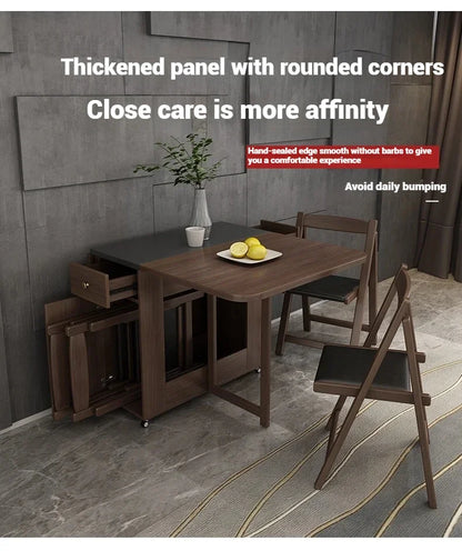 Luxury Party Dining Table Kids Study Wood Restaurant Room Dining Tables Space Saving Modern Mesas De Jantar Home Furniture