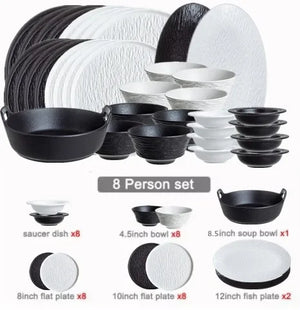 mix set 8 personnes