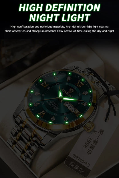2025 Top Brand Luxury Fashion Diver Watch Men 30ATM Waterproof Date Clock Sport Watches Mens Quartz Wristwatch Relogio Masculino - https://mohammadcollection.com