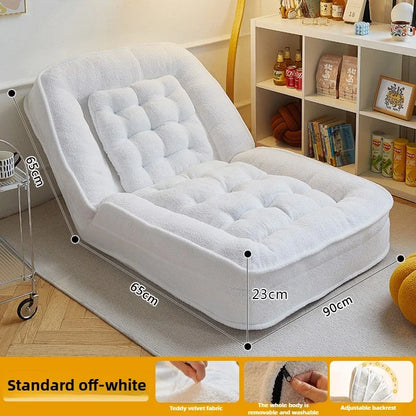Lazy sofa reclining and sleeping single tatami bedroom small sofa folding sofa bed - https://mohammadcollection.com