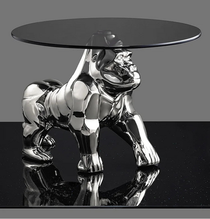 Creative Coffee Table Octopus Gorilla Glass Table Design Light Luxury Living Room Sofa Side Table Tea Table Home Decor Furniture - https://mohammadcollection.com
