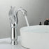 Golden Basin Faucet Deck Mount Sink Short Faucets Swan Shape Single Handle Sink Hot Cold Water Mixer Tap - https://mohammadcollection.com