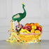 European Style Peacock Fruit Candy Plate Home Living Room Dim Sum Dry Fruit Plate Desktop Creative Storage Decoration Snack Tray - https://mohammadcollection.com