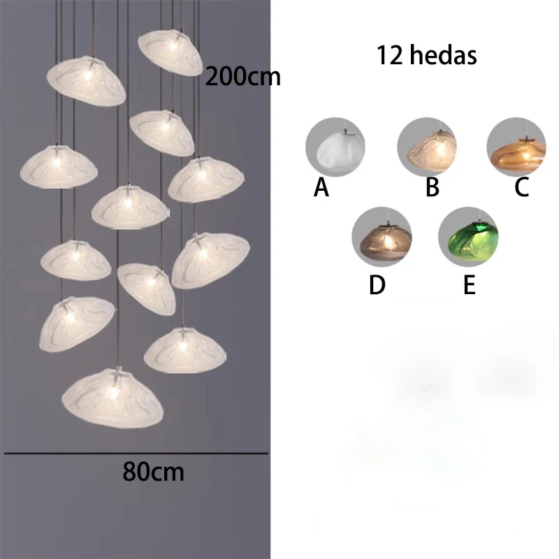 Modern crystal chandelier by MC THE BLACK DIAMOND featuring elegant hanging crystals and sleek lighting fixtures for home decor.