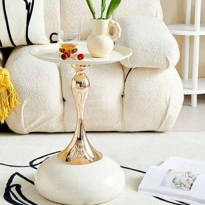 Nordic Sofa Side Table High-end Corner Tables Living Room Mini Table Balcony Coffee Tables Storage Rack Iron Bedside Table - https://mohammadcollection.com