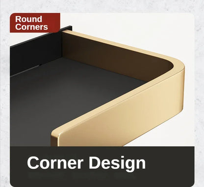 Black Gold Toilet Paper Holder Bathroom Wall Mount Multifunction WC Phone Towel Roll Shelf Accessories - https://mohammadcollection.com