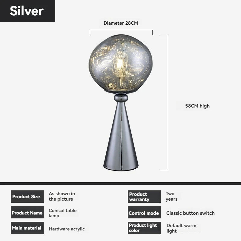Lava Floor Lamp Black For Living Room Bedroom Post-Modern Corner Floor Lamps With Smoke Gray Shade Standing Lights Table Lamp - https://mohammadcollection.com