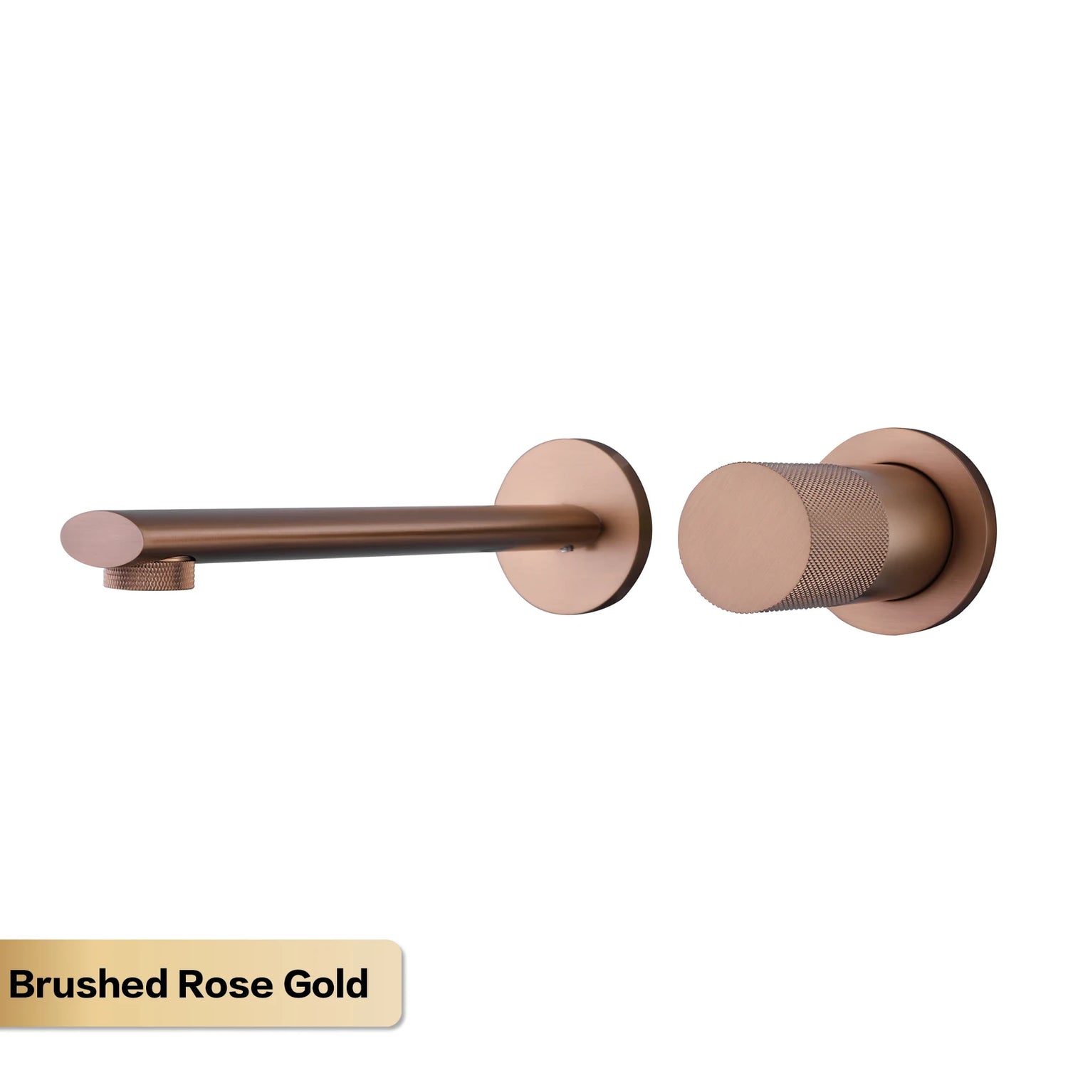 Luxruy Rose Gold Brass Wall-Embedded Bathroom Faucet.2hole Single Handle Adjustable water pressure and Hot&amp;Cold Water Hidden Tap