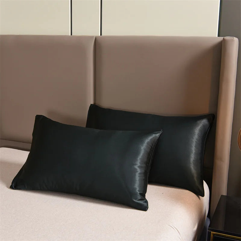 Three-piece satin duvet cover set from 𝕄𝕔 𝕋𝕙𝕖 𝔹𝕝𝕒𝕔𝕜 𝔻𝕚𝕒𝕞𝕠𝕟�