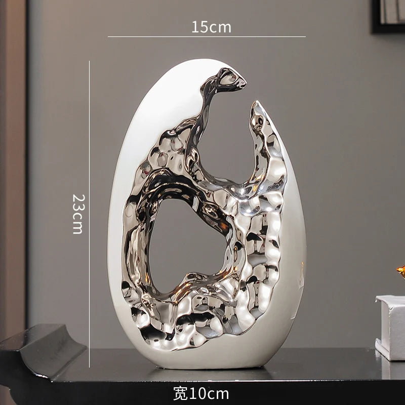 Simple Modern Home Decor, Gold Ornaments, Living Room, Wine Cabinet, TV Cabinet, Office Desktop, High-end Christmas Decoration - 𝕄𝕮 𝕋𝕙𝕖 𝔹𝕝𝕒𝕔𝕜 𝔻𝕚𝕒𝕞𝕠𝕟𝕕