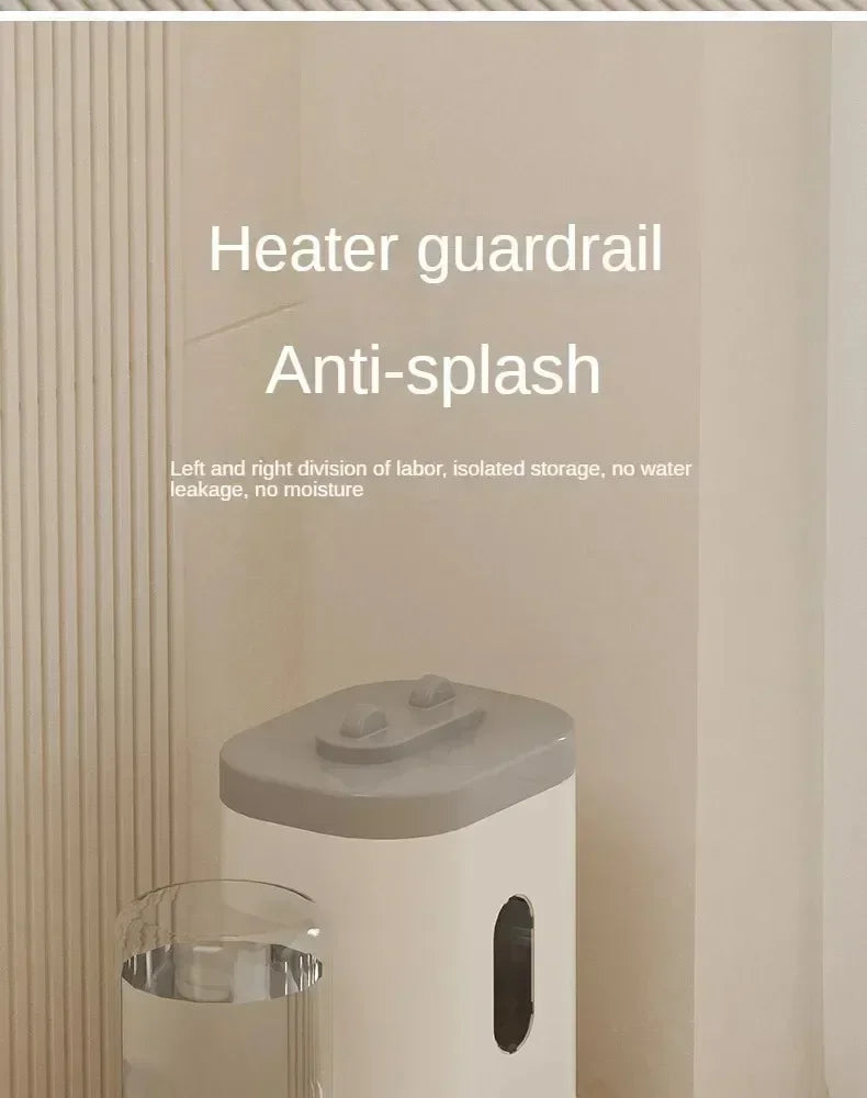 Automatic pet feeder and water fountain by MC THE BLACK DIAMOND with large capacity food storage for dogs and cats.