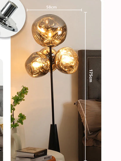 Luxury-simplified floor lamp, living room lamp, bedroom lamp, villa study floor lamp - https://mohammadcollection.com