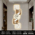 Modern Home Wall Decor Nine Fish Picture Wall Clock Living Room Corridor Mute Clock Painting Advanced Art LED Luminescent Mural - https://mohammadcollection.com
