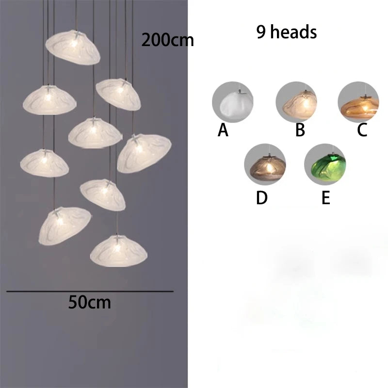 Modern home decoration crystal chandelier