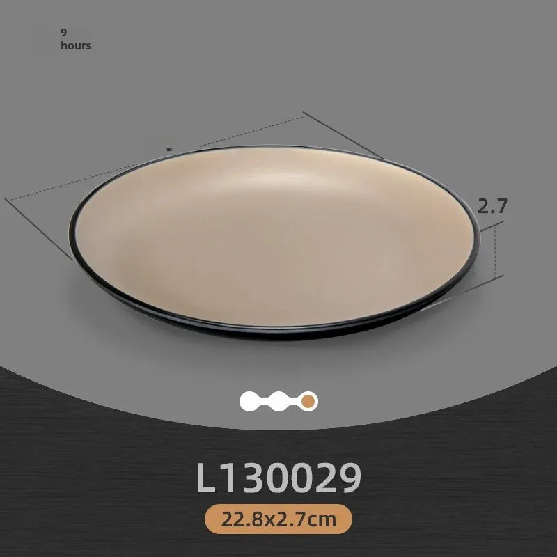 Rectangular Japanese-style melamine dinner plate by 𝕄𝕔 𝕋𝕙𝕖 𝔹𝕝𝕒𝕔𝕜 𝔻𝕚𝕒𝕞𝕠�