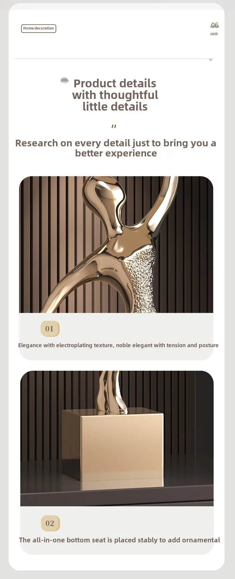 Electroplated abstract figure sculpture by 𝕄𝕔 𝕋𝕙𝕖 𝔹𝕝𝕒𝕔𝕜 𝔻𝕚𝕒𝕞𝕠𝕟