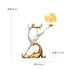 Nordic Luxury Home Decor Deer Figurine Ornament Living Room TV Cabinet Wine Cabinet Office Desk Decoration Housewarming Gift - 𝕄𝕮 𝕋𝕙𝕖 𝔹𝕝𝕒𝕔𝕜 𝔻𝕚𝕒𝕞𝕠𝕟𝕕