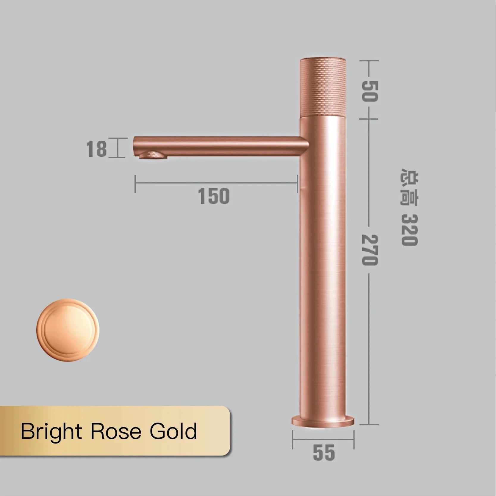 Brass black bathroom faucet round hand washing toilet table under high-end hotel hot and cold faucet - https://mohammadcollection.com