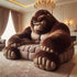 A Custom Internet celebrity modern gorilla King Kong designer creative design living room leather sofa sofa - https://mohammadcollection.com