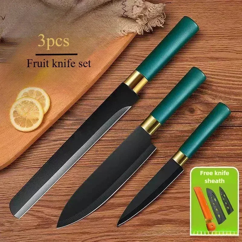 Kitchen knife set by 𝕄𝕔 𝕋𝕙𝕖 𝔹𝕝𝕒𝕔𝕜 𝔻𝕚𝕒𝕞𝕠𝕟𝕕�