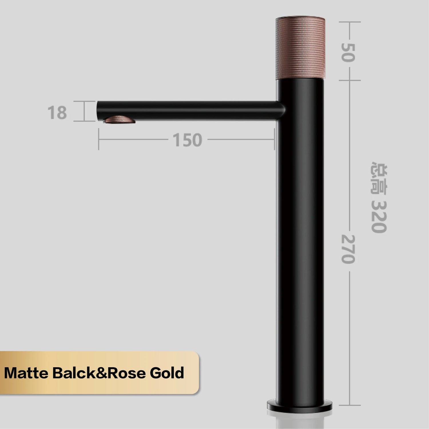 Brass black bathroom faucet round hand washing toilet table under high-end hotel hot and cold faucet - https://mohammadcollection.com