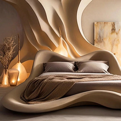 Bedroom Fashionable Beds Soft Design Simple Comfortable Wedding Beds Minimalist Modern Beauty Wood Cama De Casal Furniture - https://mohammadcollection.com