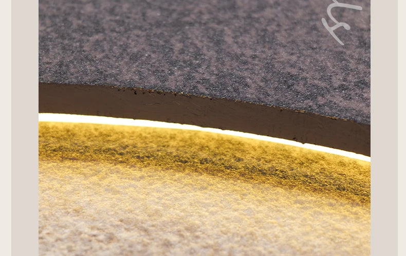 Modern Koi wall decoration painting poster by MC THE BLACK DIAMOND featuring luminous LED light art for corridor or entrance decor.