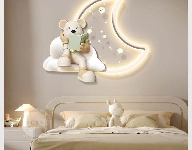 Children's room wall decoration poster by MC THE BLACK DIAMOND featuring colorful, playful prints for kids' bedroom decor.
