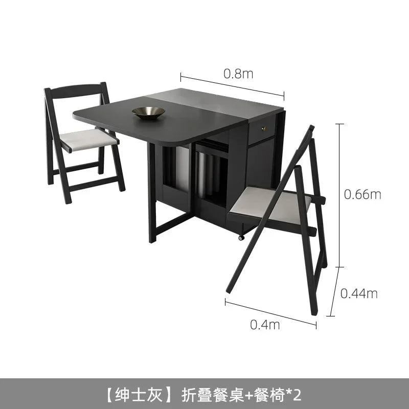 Folding wooden dining and study table for kids by MC THE BLACK DIAMOND, suitable for parties and room use, with a sturdy design.