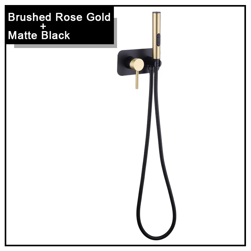 Wall Mounted Bidet Sprayer Faucet